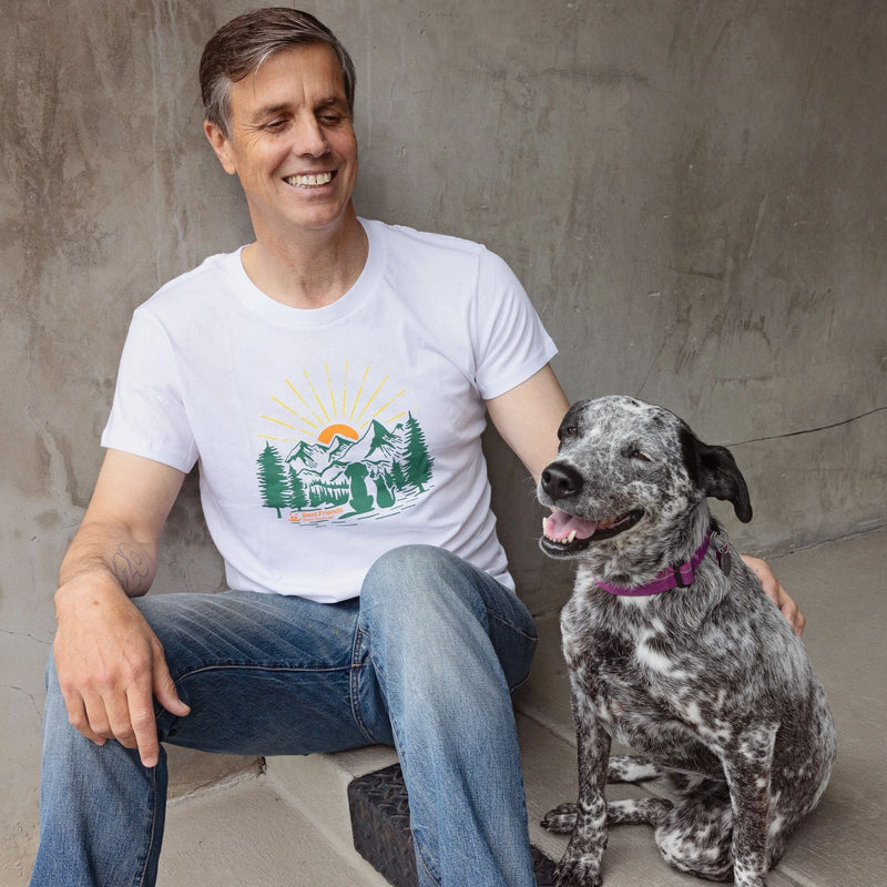 Ed is wearing size LG