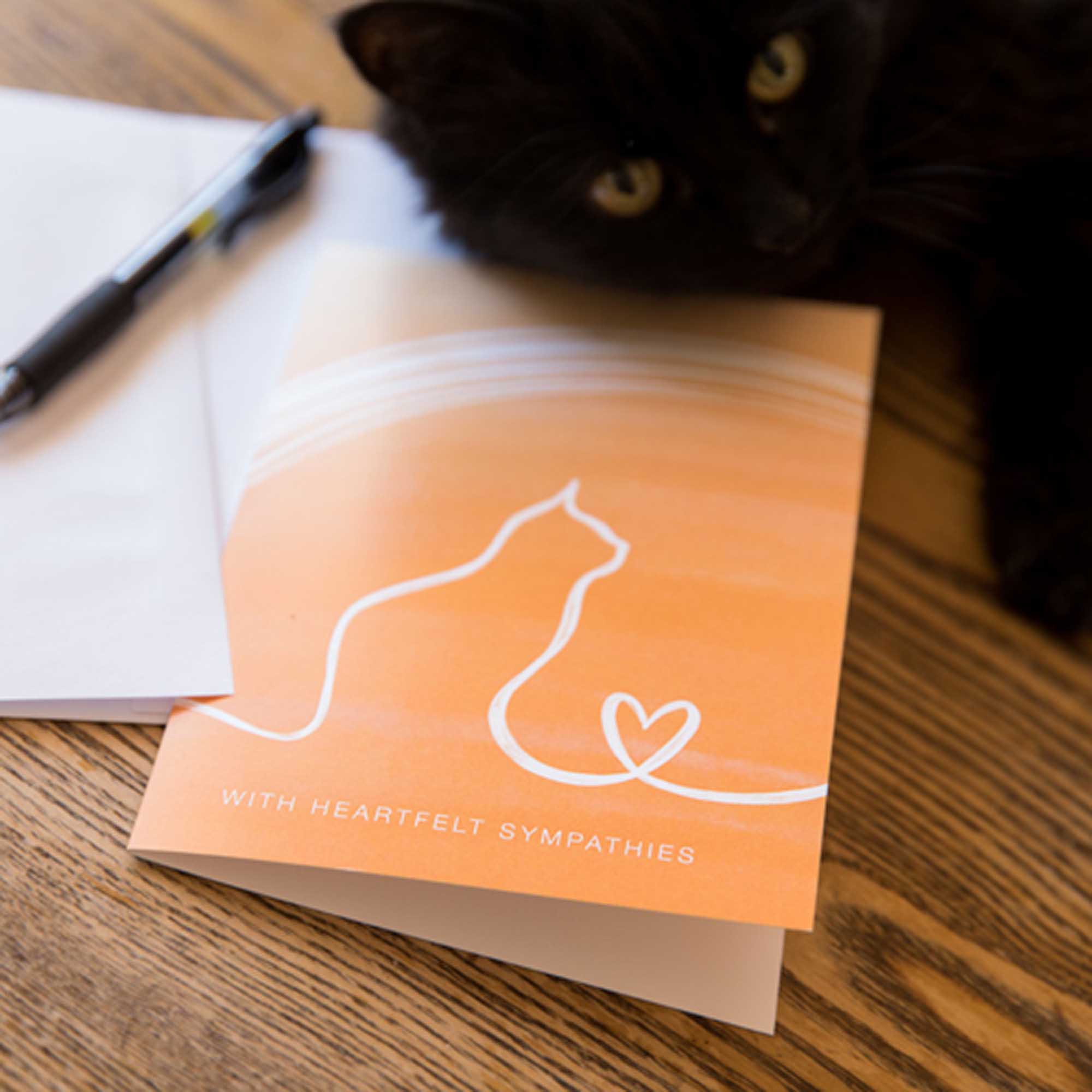 Cat Sympathy Card Best Friends Store