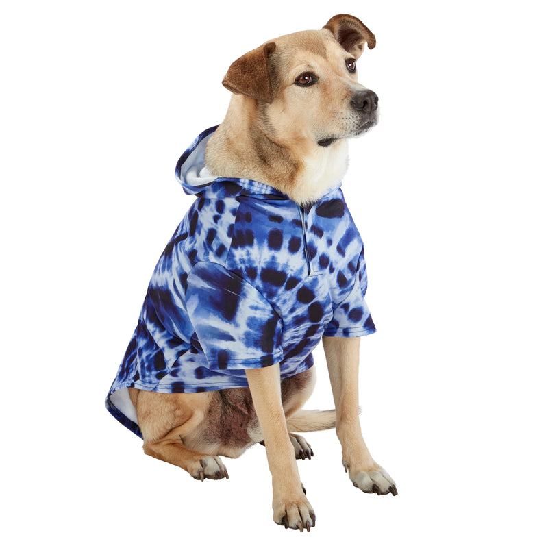 Dog model is wearing size XL