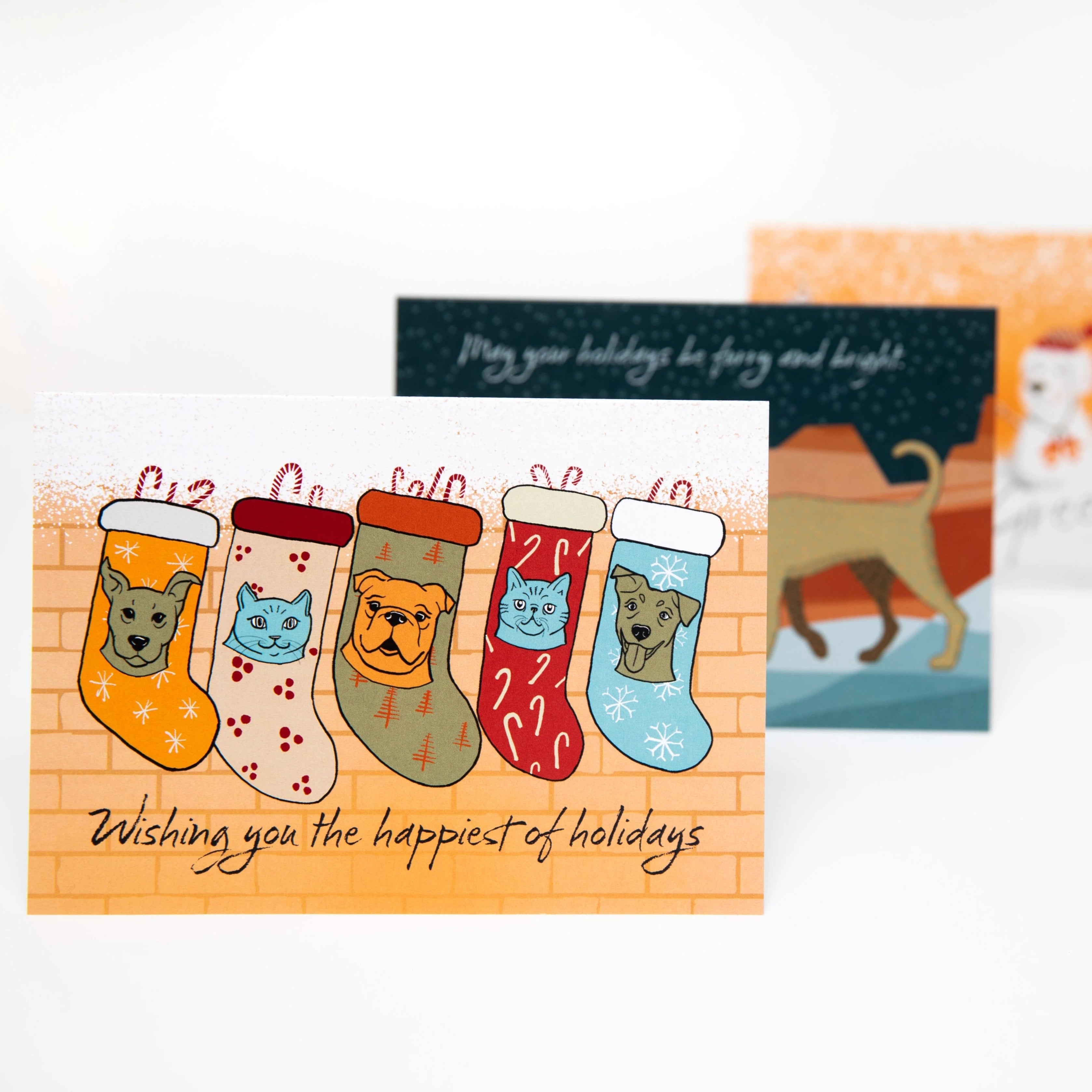 Christmas Stocking Hung Joke Greeting Card for Sale by TheBestStore