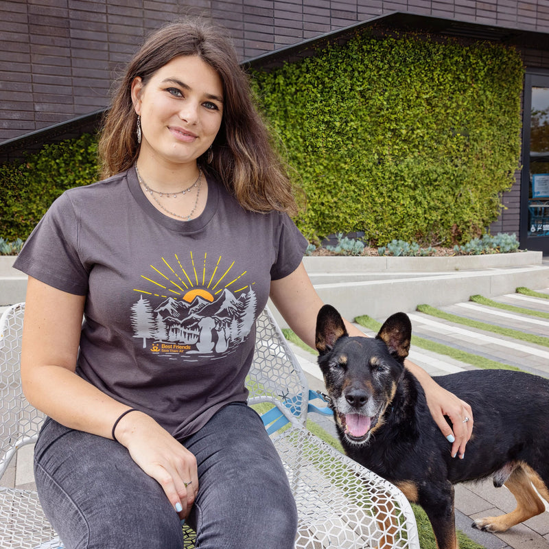 Abagail is wearing size MD