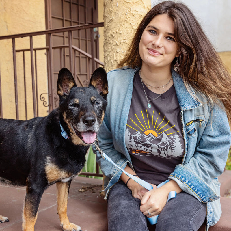 Abagail is wearing size MD